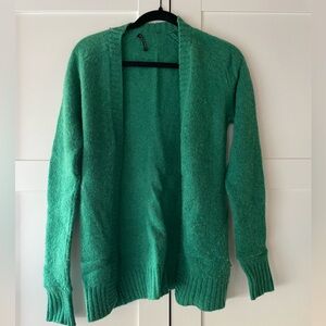 Balmain Paris Green Wool Cardigan!